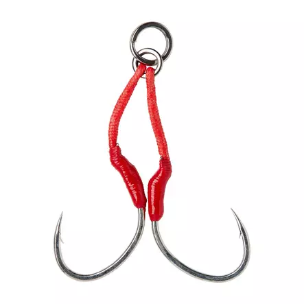 Savage Gear Bloody Assist SJ Double #1/0 - Assist & Inline Single Hooks - 5706301781468 - 1
