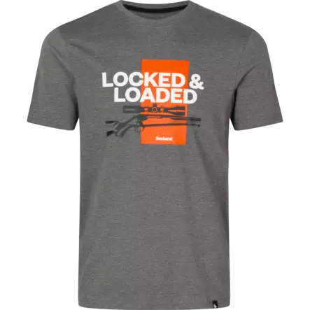 Seeland Loaded T-Shirt Grey Melange - Shirts - 5714733651778 - 1