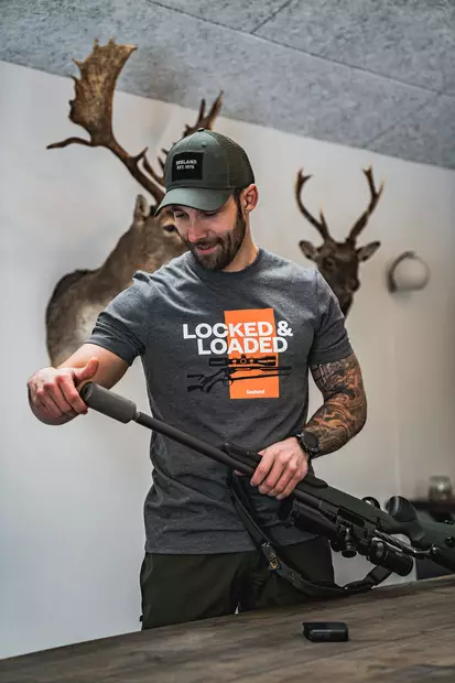 Seeland Loaded T-Shirt Grey Melange - Shirts - 5714733651778 - 2