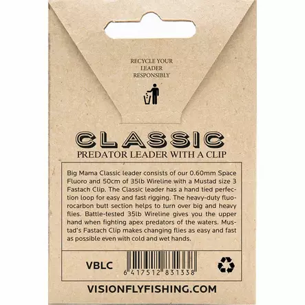 Vision Big Mama Leader Classic - Wire leaders - 6417512831338 - 3