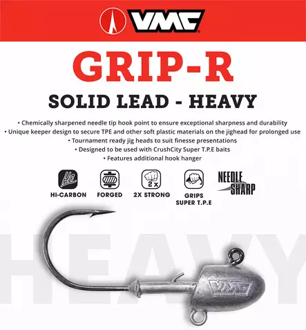 VMC Grip-R Jig Head 7g - Jig Heads - 9313007463398 - 2