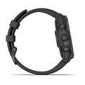 Garmin Fenix 7 Sapphire Solar Black DLC Titanium with Black Band - GPS Devices and Wearables - 0753759278168 - 5