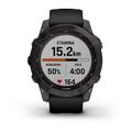 Garmin Fenix 7 Sapphire Solar Black DLC Titanium with Black Band - GPS Devices and Wearables - 0753759278168 - 6