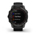 Garmin Fenix 7 Sapphire Solar Black DLC Titanium with Black Band - GPS Devices and Wearables - 0753759278168 - 7