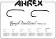Ahrex FW561 Nymph Traditional Barbless - Barbless Hooks - 023534438958 - 3