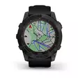 Garmin Fenix 7X Sapphire Solar Black DLC Titanium with Black Band - GPS Devices and Wearables - 753759278328 - 2
