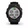 Garmin Fenix 7X Sapphire Solar Black DLC Titanium with Black Band - GPS Devices and Wearables - 753759278328 - 9