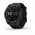 Garmin Fenix 7X Sapphire Solar Black DLC Titanium with Black Band - GPS Devices and Wearables - 753759278328 - 1