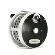 Iwana Retro Salmon 3 3/4" Black & Silver - Fly Reels - 6975745030718 - 1