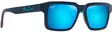 Maui Jim Kahiko - Matte Dark Blue Frame with Blue Hawaii Lens - Plastic Lenses - 603429075668 - 1