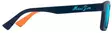 Maui Jim Kahiko - Matte Dark Blue Frame with Blue Hawaii Lens - Plastic Lenses - 603429075668 - 3