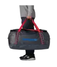 Patagonia Black Hole Duffel 100L Smolder Blue w/Amanita Red - Gear Bags - 198077741978 - 3