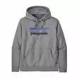 Patagonia P-6 Logo Uprisal Hoody Gravel Heather - Sweatshirts - 194187655808 - 1