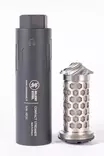 Silent Steel Compact Flow Streamer 5,56 Armor Black - Silencers AR-15 - CST556B-SS - 8