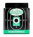 Tarkka Paikkatarra 11mm Musta - Shooting Stickers - 6410362412108 - 1