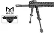UTG Recon Flex M-Lok Bipod 14,5-20cm - Bipods - 4717385552838 - 2
