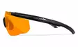 WileyX Saber Adv. Light Rust - M. Black - Shooting Glasses - 712316003018 - 3