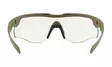 Wiley X WX Rogue Comm Grey & Clear & Light Rust - Matte Tan - Shooting Glasses - 712316124348 - 3