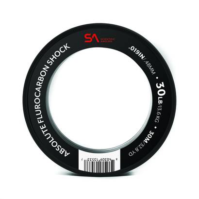Scientific Anglers Absolute Fluorocarbon Shock Tippet - Fluorocarbon Tippets - 840309135658 - 1