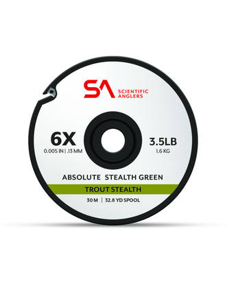 Scientific Anglers Absolute Trout Stealth Tippet - Nylon Tippets - 840309135788 - 1