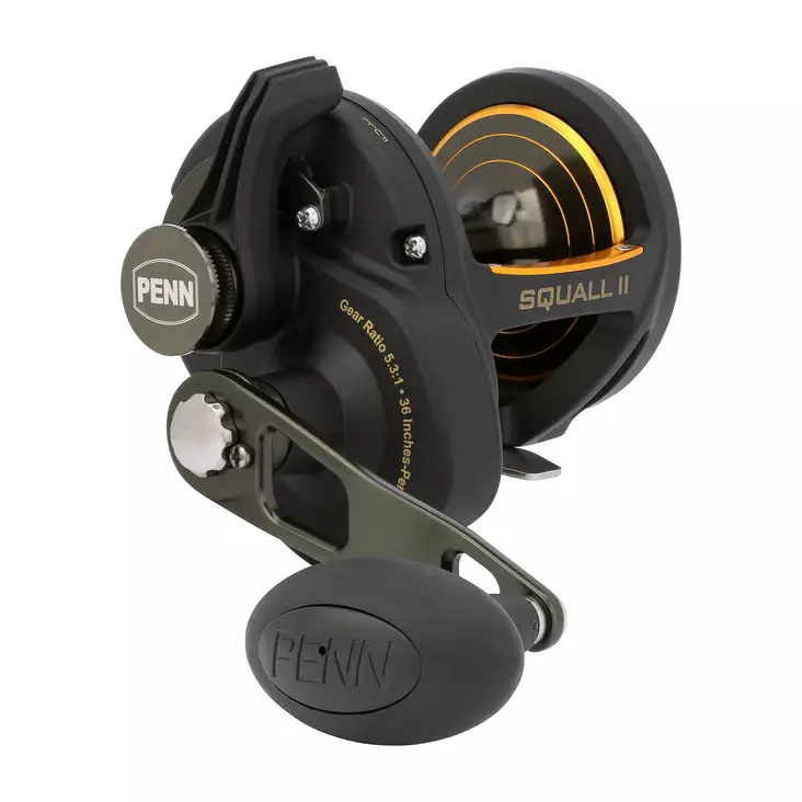 Penn Squall II Lever Drag 40 - Trolling & Big Game Reels - 031324290778 - 1
