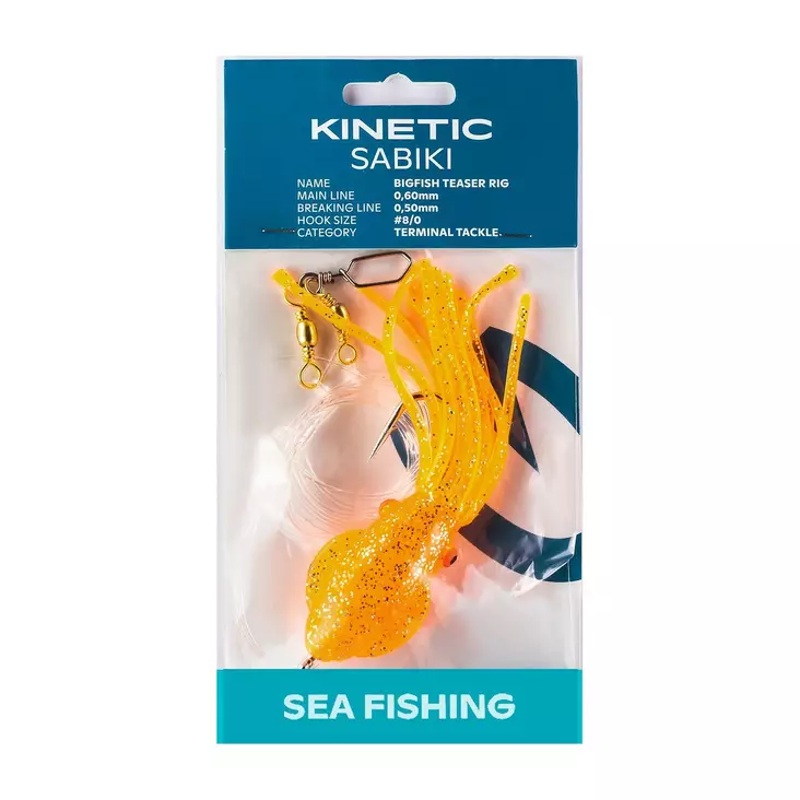 Kinetic Sabiki Bigfish Teaser #8/0 - Bottom Fishing & Cod Rigs - 5707461355438 - 1