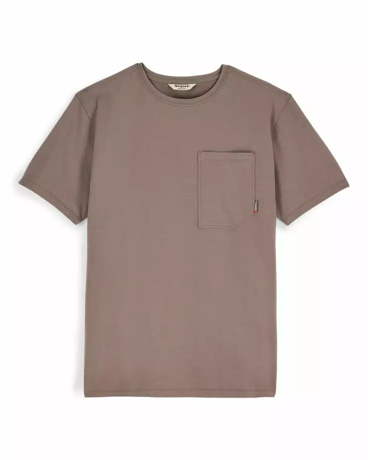 Simms Harbor Pocket T-shirt Sturgeon - Men T-Shirts - 694264697108 - 2