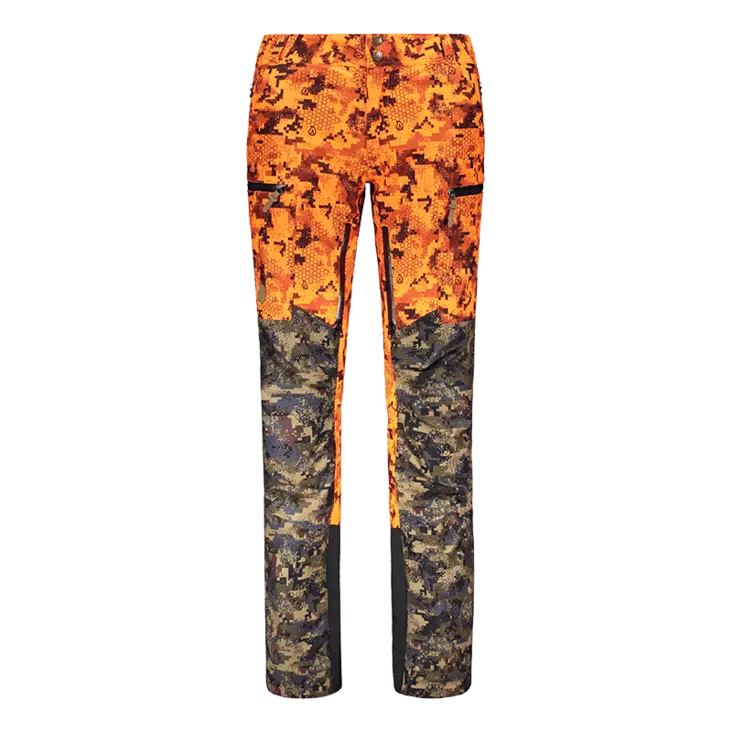 Anar Hirvas W's Hunting Trouser Safety Camo - Hunting Trousers for Women - 6438014224268 - 1