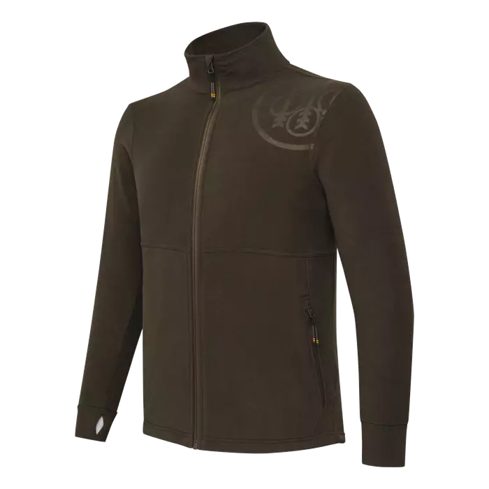 Beretta HP Logo Full Zip Brown Bark - Hunters Underwear - 8051832693108 - 1
