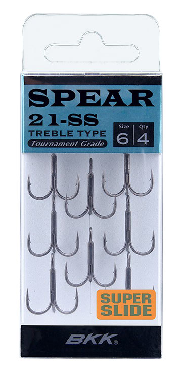 BKK Spear-21 SS Treble (old Fangs) - Hooks - 6939067093608 - 1