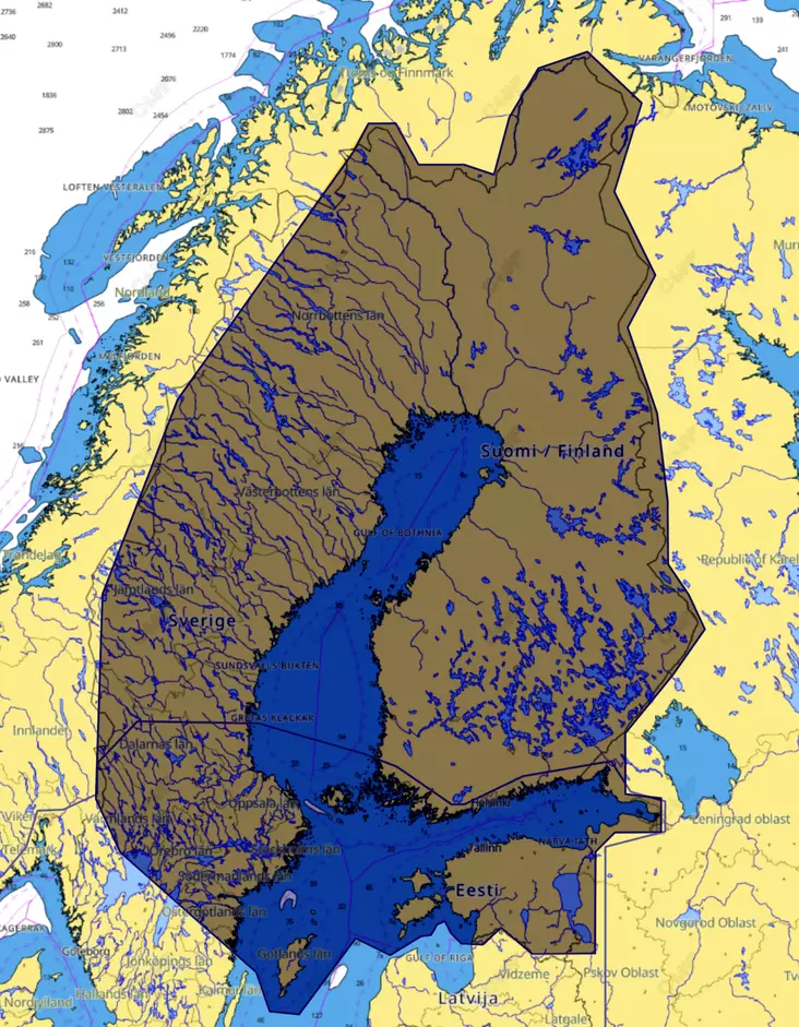 C-Map Reveal Finland - Maps - 8053800670678 - 1