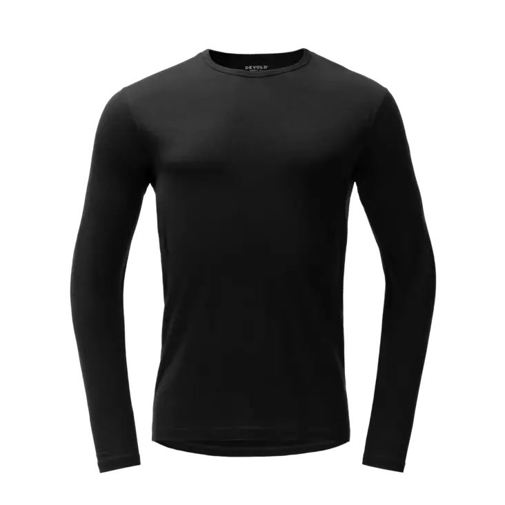 Devold Breeze Merino 150 Shirt Men's Black - Under Layer Shirts - 7028567479858 - 1