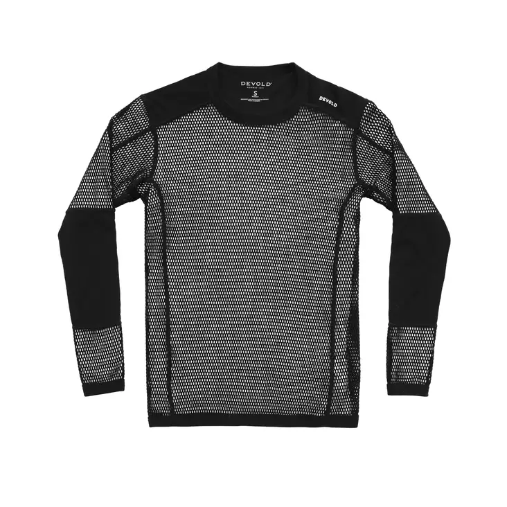 Devold Wool Mesh Pro Shirt Women's Black - Base Layer Tops - 7028567755068 - 1
