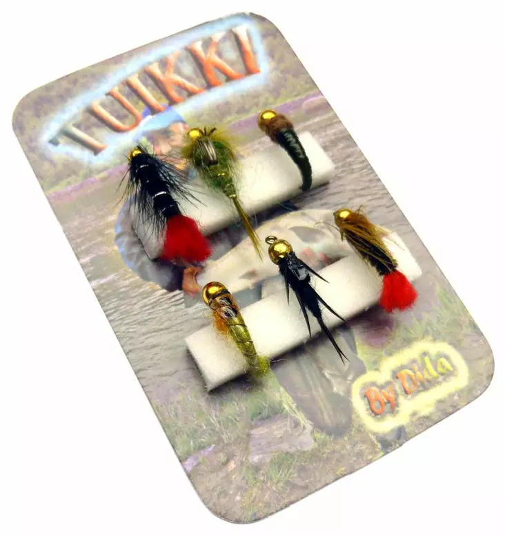 Dida Tuikki Kuulapää perholajitelma - Fly Assortments - 6430010610748 - 1