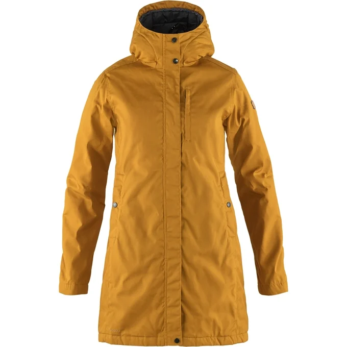 Fjällräven Kiruna Padded Parka Womens Acorn - Down Jackets for Women - 7323450646738 - 1