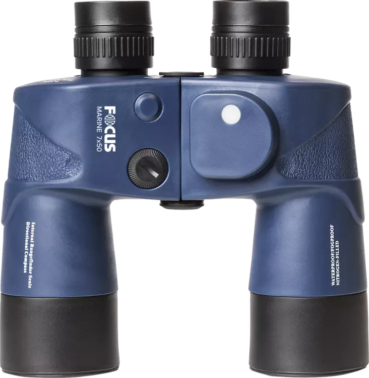 Focus Marine 7x50 Compass - Traditional Binoculars - 7391879050498 - 1