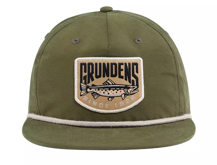 Grundens Trout Patch Rope Trucker Loden - Truckers - 0840316328098 - 1