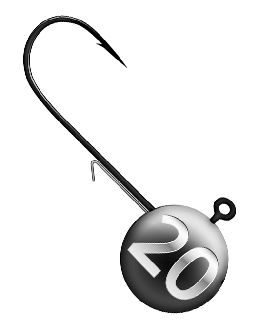 BKK Round Jig Head 20g - Jig Heads - 6438239079568 - 1