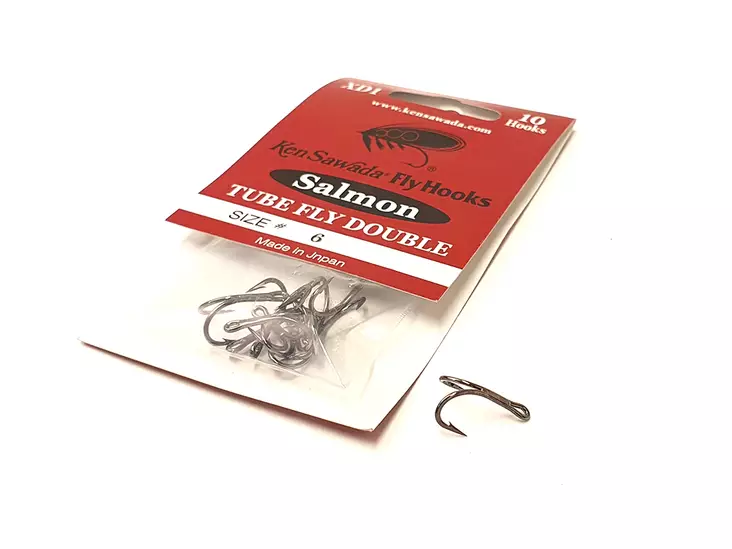 Ken Sawada XD1 Tube Fly Double - Tube Fly Hooks - 6438407006938 - 1
