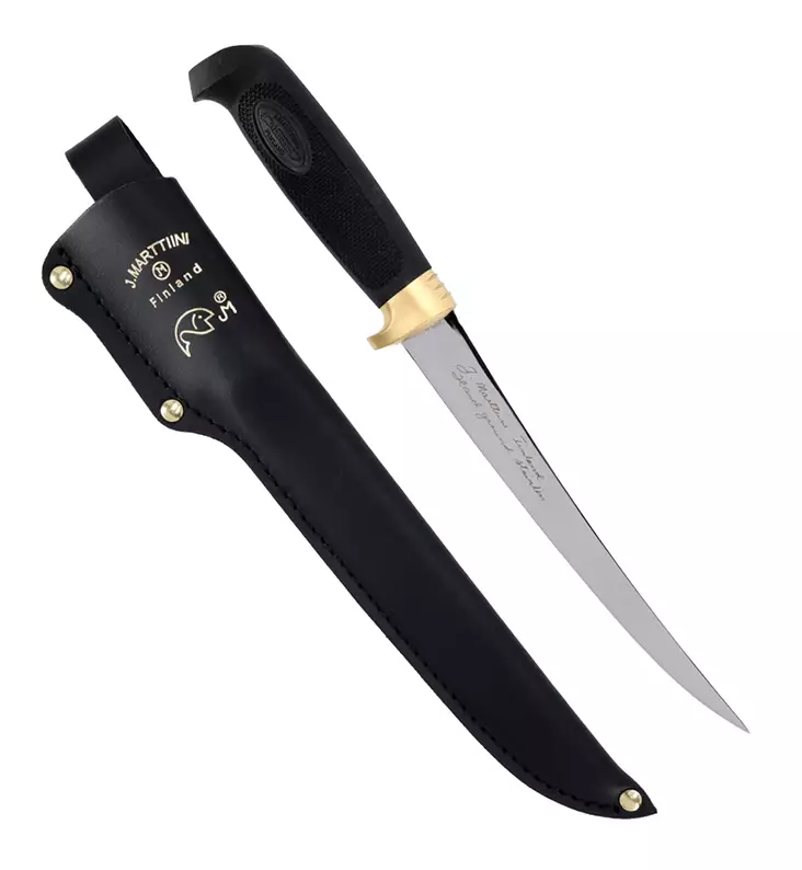 Marttiini Condor 19 Fillet Knife with Leather Sheath - Fileting Knives - 6416885501848 - 1