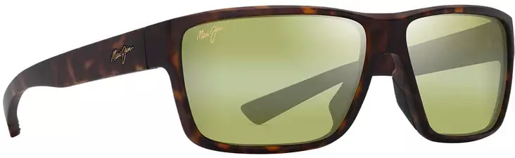 Maui Jim Uila - Matte Dark Havana Frame with HT Lens - Glass Lenses - 603429079628 - 1