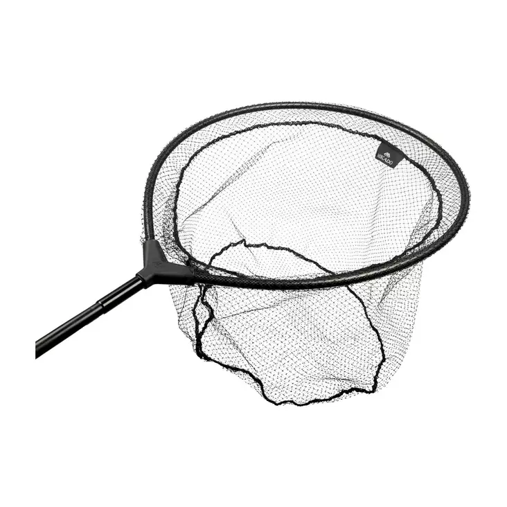 Mikado Carbon Tournament Landing Net Head 50x40cm Nylon Mesh 6mm - Net Heads & Handles - 5900637157748 - 1