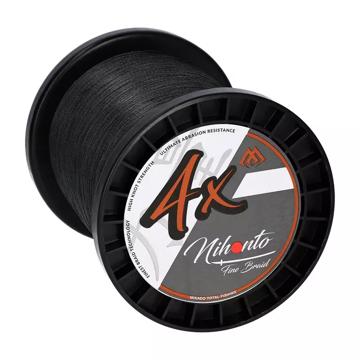 Mikado Nihonto Fine Braid 900m Black - Braided Lines - 5900637052838 - 1