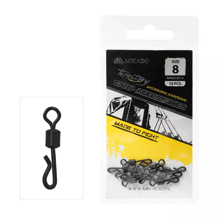 Mikado Quick Change Swivel #8 - Swivels, Rings & Links - 5900637686088 - 1