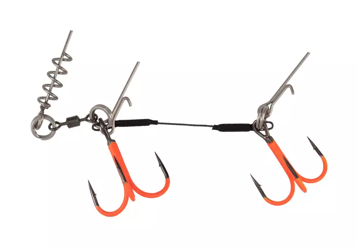 Mikado Titanium Stinger UV Double - Pike Rigs and Accessories - 5900637141648 - 1
