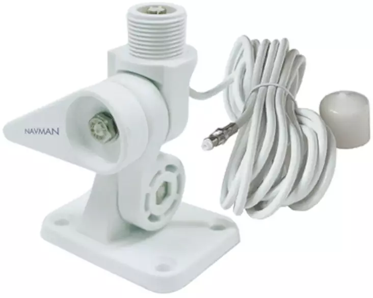 Nylon Quickfit Antenna Mount with Cable - Radar, VHF and Autopilots - 9420024106648 - 1