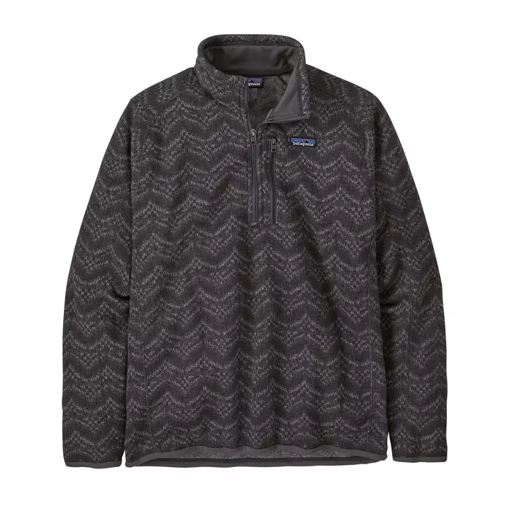 Patagonia Ms 1/4 Zip Better Sweater Forge Grey - Insulated Jackets - 196924440548 - 1