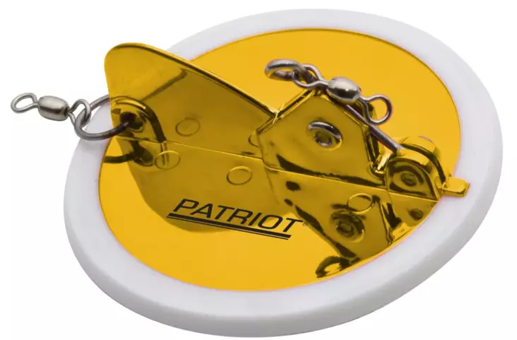 Patriot Deep Diver Diving Plate 105mm Gold - Trolling Snaps and Accessories - 6417512530538 - 1
