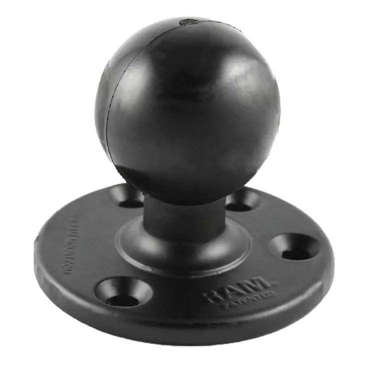 RAM Large Round Plate with Ball D - RAM Mounts, size D - 793442941658 - 1
