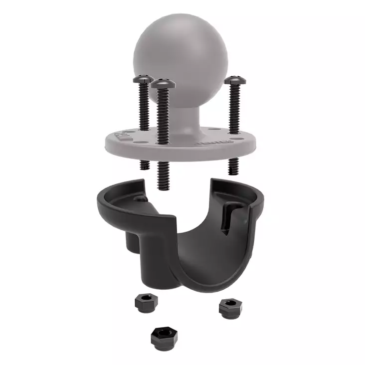 Ram Rail Mount Adapted RAM-233 - RAM Mounts, size C - 793442001338 - 1